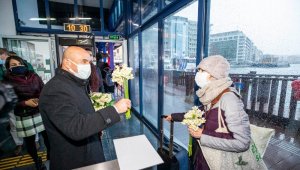 Yenilenen Pasaport İskelesi hizmete girdi