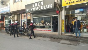 Bursa'da pompalı tüfekle kuyumcu soygunu