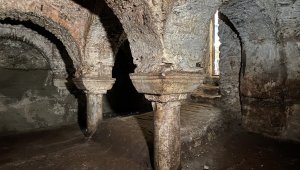 Apartmanın altında bizans döneminden kalma kilise