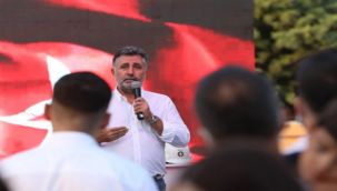Temel atma töreni’nde Başkan Sandal’dan “Hodri Meydan” çıkışı
