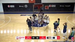 Federasyon Kupası'nın ilk maçını Çeşme Basketbol kazandı