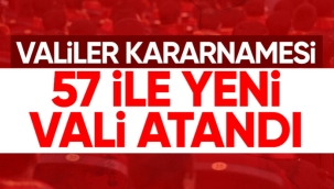 57 ile yeni vali! İzmir Valisi de değişti
