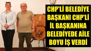 Belediyede il başkanına aile kontenjan!