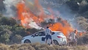 Mangal yerine ünlü koyu yaktılar