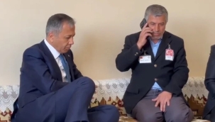 Cumhurbaşkanı Erdoğan'dan şehit polis Cihat Ermiş'in babasına başsağlığı