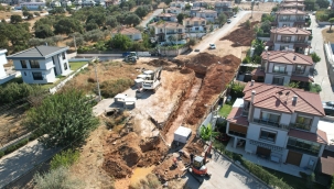 İZSU'nun Güzelbahçe'deki çalışmaları tamamlandı