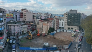 Konak Belediyesi'nin yeni hizmet binası inşaatı başladı