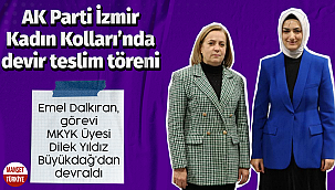 AK Parti İzmir Kadın Kolları’nda devir teslim töreni