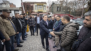 Başkan Batur’a bir destek de emekçilerden