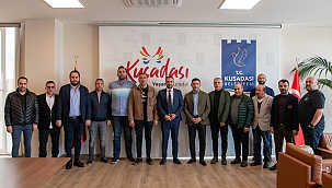Başkan Günel, Kuşadasıspor’un yönetim kurulu üyeleriyle buluştu