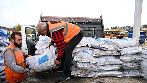 Kuşadası Belediyesi’nden vatandaşlara kış desteği