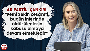 AK Partili Çankırı’dan Şehit Fethi Sekin mesajı