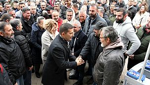 Başkan Ömer Günel Güzelçamlı'da hemşehrileri ile buluştu