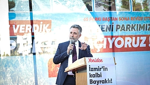 Bayraklı’da 21 yeni, revize edilen 68 park açıldı