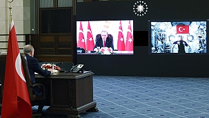 Cumhurbaşkanı Erdoğan, Türk Astronot Gezeravcı ile görüştü