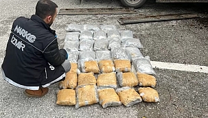 İzmir’de zehir taciri nefes kesen takiple yakalandı
