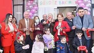Kemalpaşa'da 4'üncü Gündüz Bakımevi, Armutlu Mahallesi’nde hizmete açıldı