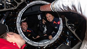 Türk Astronot Alper Gezeravcı uzaydan fotoğraf paylaştı!