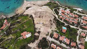 Çeşme Ayayorgi Koyu’nda kaçak inşaat