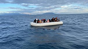 İzmir açıklarında 23’ü çocuk 43 göçmen kurtarıldI