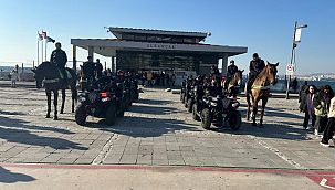 İzmir Kordon özel tedbirlerle emin ellerde