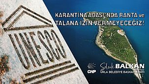 Selçuk Balkan’dan karantina adası çıkışı!