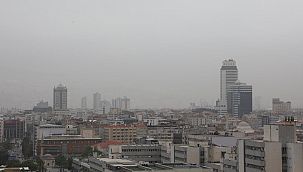 İzmir’e sis değil, çöl tozu bulutu çöktü