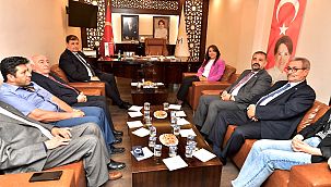 Başkan Tugay’dan İYİ Parti’ye ziyaret