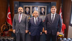 Başkan Tugay’dan MHP’ye ziyaret