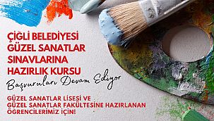 Çiğli’de Güzel Sanatlara hazırlık kursu kayıtları devam ediyor