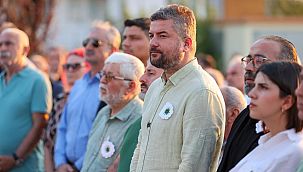  Buca’da Srebrenitsa için duygu dolu anma töreni