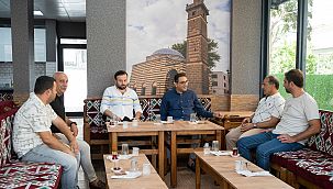 Yiğit’ten imece ile yapılan taziye evine ziyaret