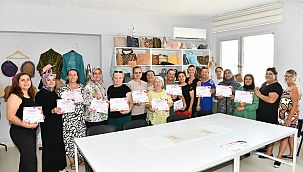 Sasalı’da kadınların el emeği ürünleri sergiye çıktı