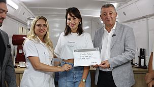 Güzelbahçe’de Barista Kursu Sertifikaları Dağıtıldı