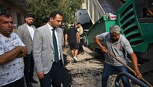 Kızılay Mahallesi’nde asfalt zamanı
