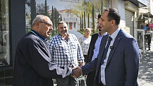 Başkan Eşki’den Bornova’nın nabzını tutan ziyaretler