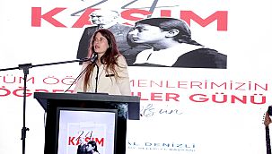 Çeşme’de 24 Kasım Öğretmenler Günü düzenlenen yemekle kutlandı 
