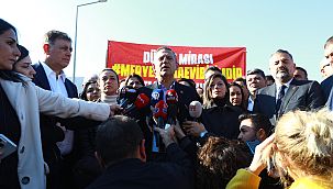 Meryem Ana Evi nöbetine Özel’den destek