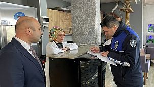 Aliağa Belediyesi Zabıta Müdürlüğü’nden yılbaşı denetimi