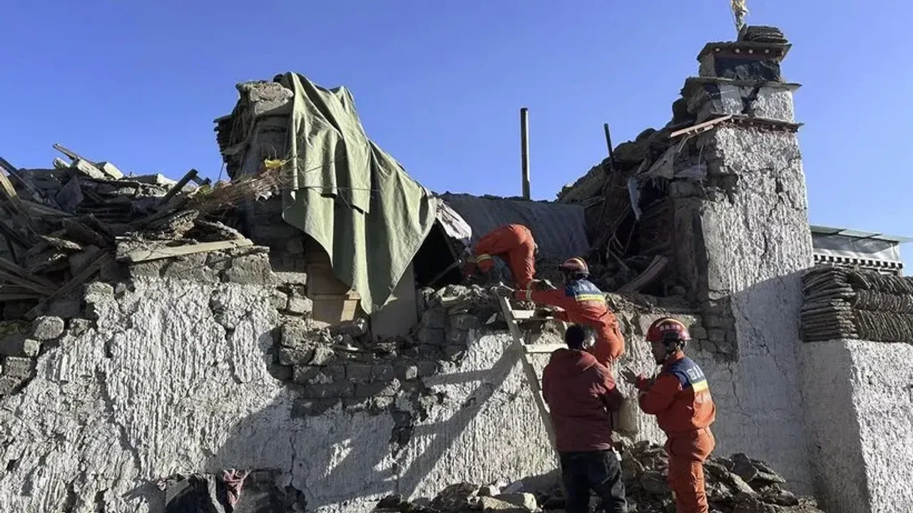 Çin’de 6,8 büyüklüğünde deprem