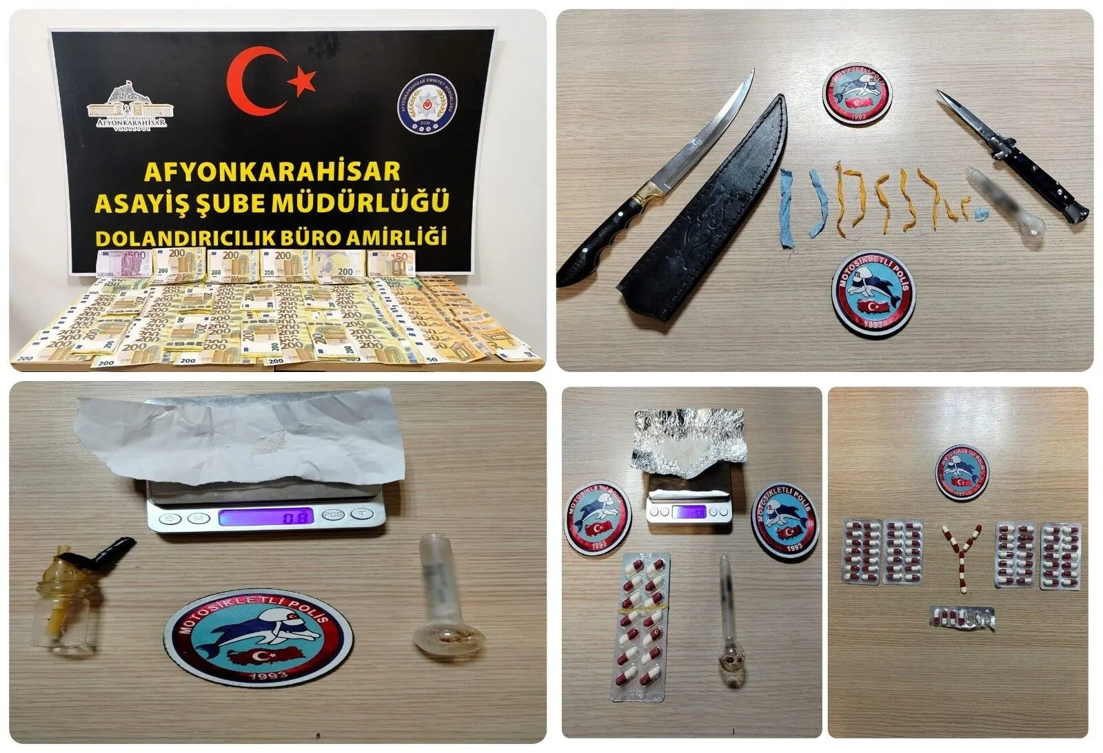 Afyon’da 65 bin 500 Euroluk dolandırıcılık