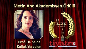 “Metin And Akademisyen Ödülü” Prof. Dr. Selda Kulluk Yerdelen’in