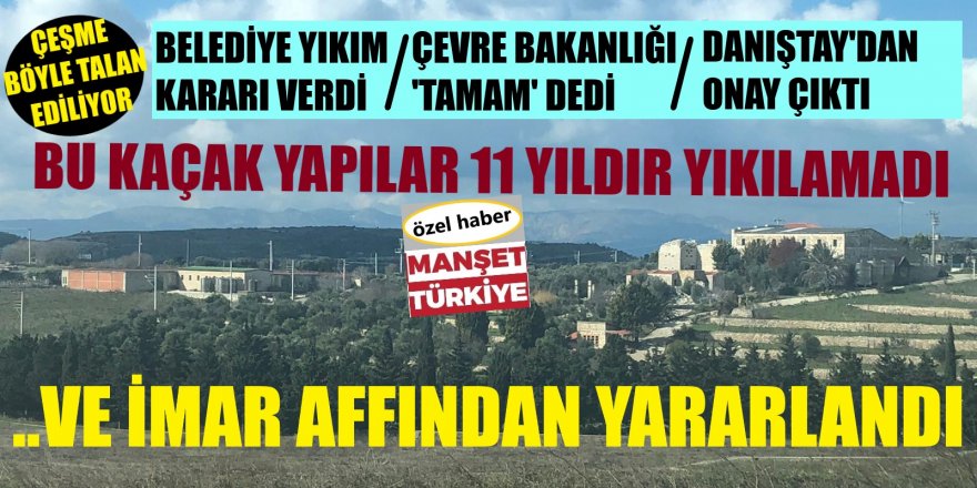 Belediye, bakanlık ve yargı bir oldu, yıktıramadı