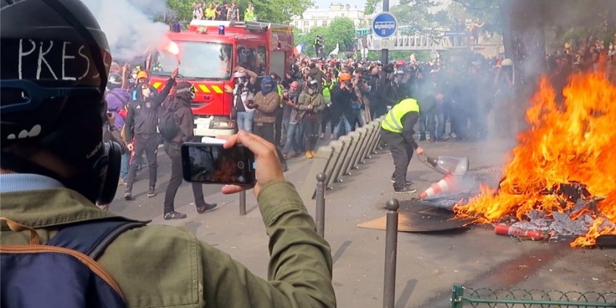 Paris’te 25 yaralı, 222 gözaltı