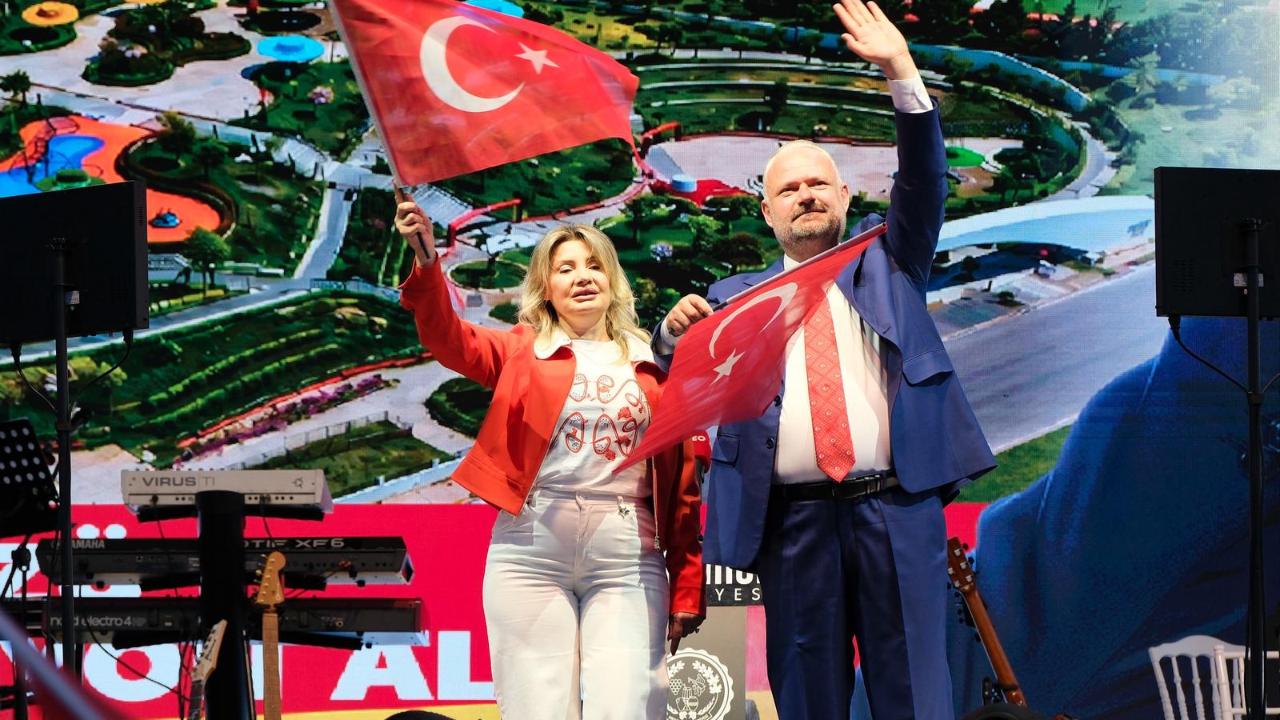 Kent Gözü Rekreasyon Alanı görkemli törenle açıldı