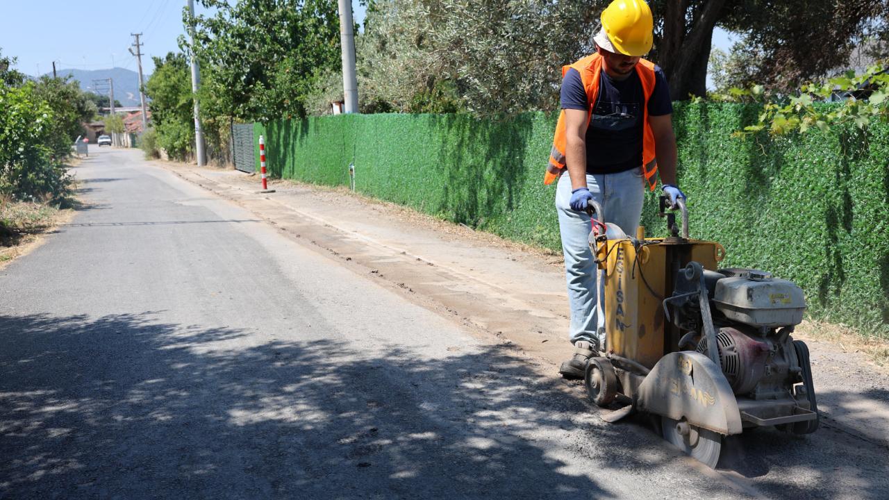 Menemen’de Doğalgaz Çalışmaları Başladı