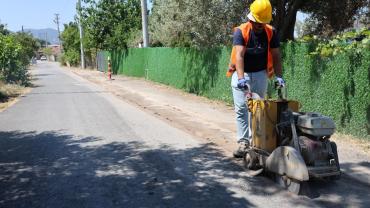 Menemen’de Doğalgaz Çalışmaları Başladı