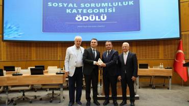 Pınar Süt’e Sosyal Sorumluluk Ödülü