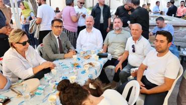 Başkan Pehlivan'dan merhum Başkan Tahir Şahin'e vefa