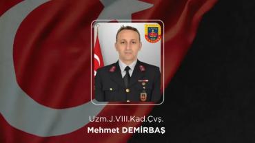 Görev sırasında yaralanan uzman jandarma şehit oldu